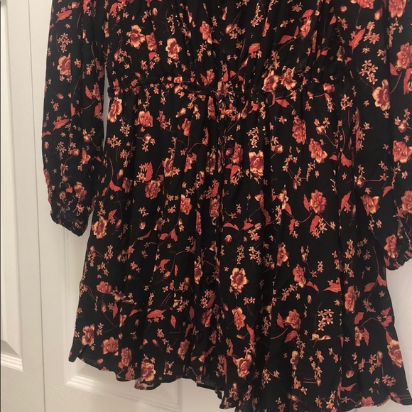 FREE PEOPLE Flower Fields Long-Sleeve Mini Dress - Picture 11 of 16